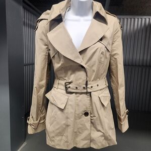 Women's Tan Trench Coat